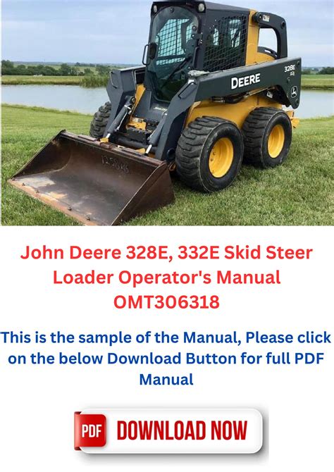 john deere 328e skid steer manual|john deere 332e.